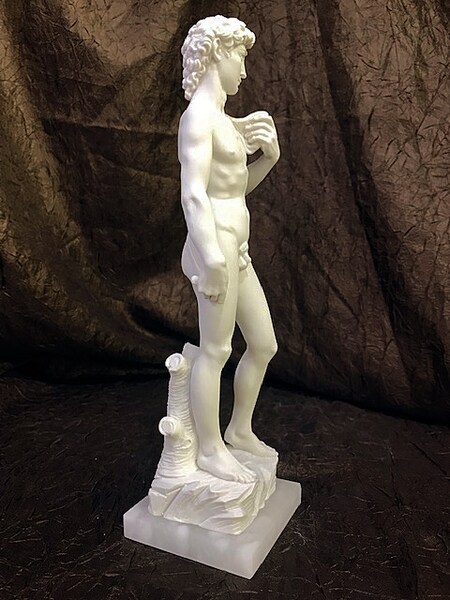 David By Michelangelo Sculpture 11" High